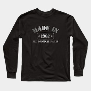 Made in 1962 Long Sleeve T-Shirt